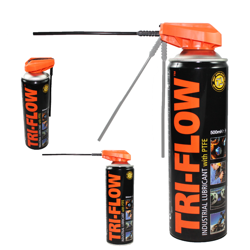 TRI-FLOW Schmiermittel 500 ML mit Doppelsprühkopf